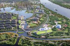 闵行第一大湖:紫竹高新区内的兰香湖建设项目按下加速键