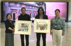 华侨画家向上海市历史博物馆捐赠抗疫主题系列画作